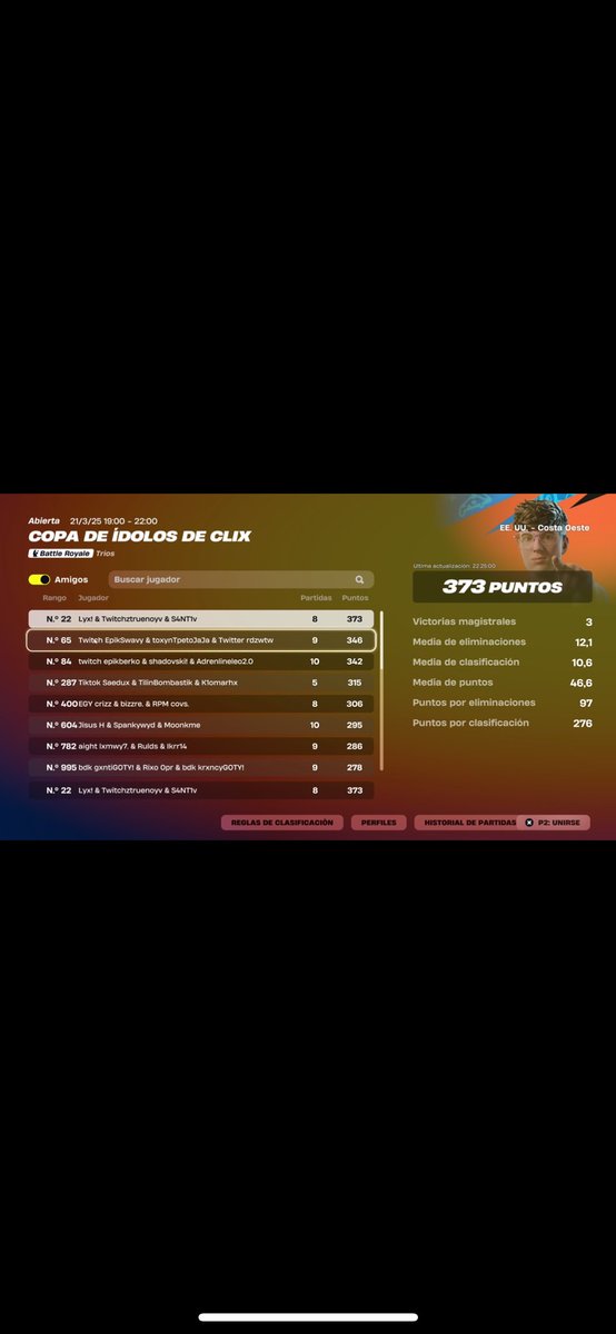 LFT like solo
5 k de pr 
Fragger
West