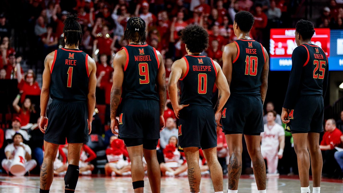 Turtle Sports Network (@turtlesportsnet) on Twitter photo Maryland basketball will be back and better than this.
To the crab five, <a href="/Reese10Julian/">🐢</a> <a href="/derikqueen1/">derik queen</a> <a href="/rodneyrice__/">Rodney Rice</a> <a href="/k0b1g/">Ja’Kobi Gillespie🙏🏽</a> and Selton. Thank you for bringing this special season to college park. We will be forever grateful to your contributions. Maryland basketball will be back and better than this.
To the crab five, <a href="/Reese10Julian/">🐢</a> <a href="/derikqueen1/">derik queen</a> <a href="/rodneyrice__/">Rodney Rice</a> <a href="/k0b1g/">Ja’Kobi Gillespie🙏🏽</a> and Selton. Thank you for bringing this special season to college park. We will be forever grateful to your contributions.