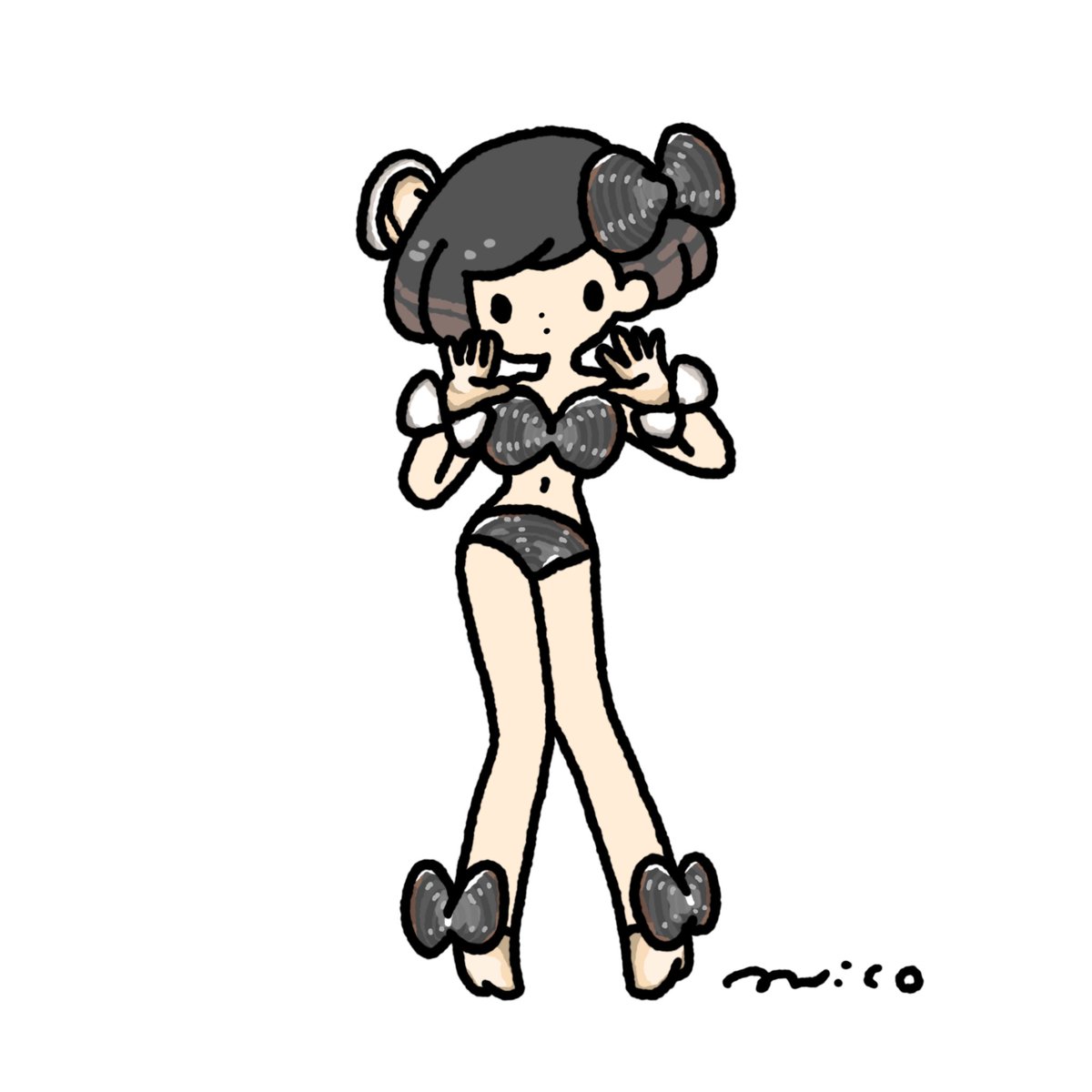 「Shijimi clam #今日は何の日 #シジミの日 」|paricoのイラスト