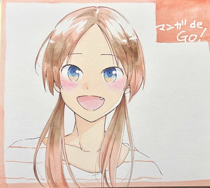 日本漫画家協会様主催の能登支援チャリティ色紙オークションに出品予定の2枚です。ご入札期間などは日本漫画家協会公式( )からの発表をお待ちください。寄付金は石川県義援金窓口に寄付されるとのことです。支援の一助となれますよう、何卒宜しくお願い致します。 #マンガdeGO 