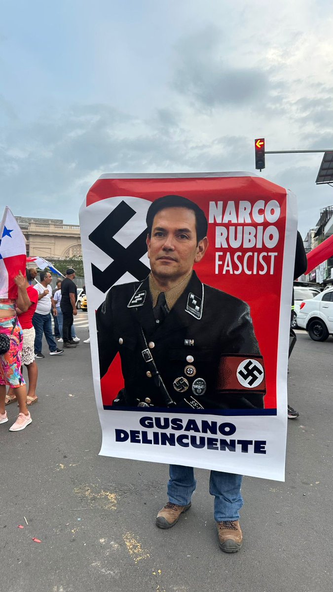 Dracarys (@fojandoacero) on Twitter photo Esta vez no voy a redactar un extenso tuit. Esta es una invitación para que en una sola voz le digamos al fascista de <a href="/marcorubio/">Marco Rubio</a>:
#FueraNarcoRubioDelCaribe
#FueraNarcoRubioDeAméricaLatina
¡Vete 'pequeño Marco'! Esta vez no voy a redactar un extenso tuit. Esta es una invitación para que en una sola voz le digamos al fascista de <a href="/marcorubio/">Marco Rubio</a>:
#FueraNarcoRubioDelCaribe
#FueraNarcoRubioDeAméricaLatina
¡Vete 'pequeño Marco'!