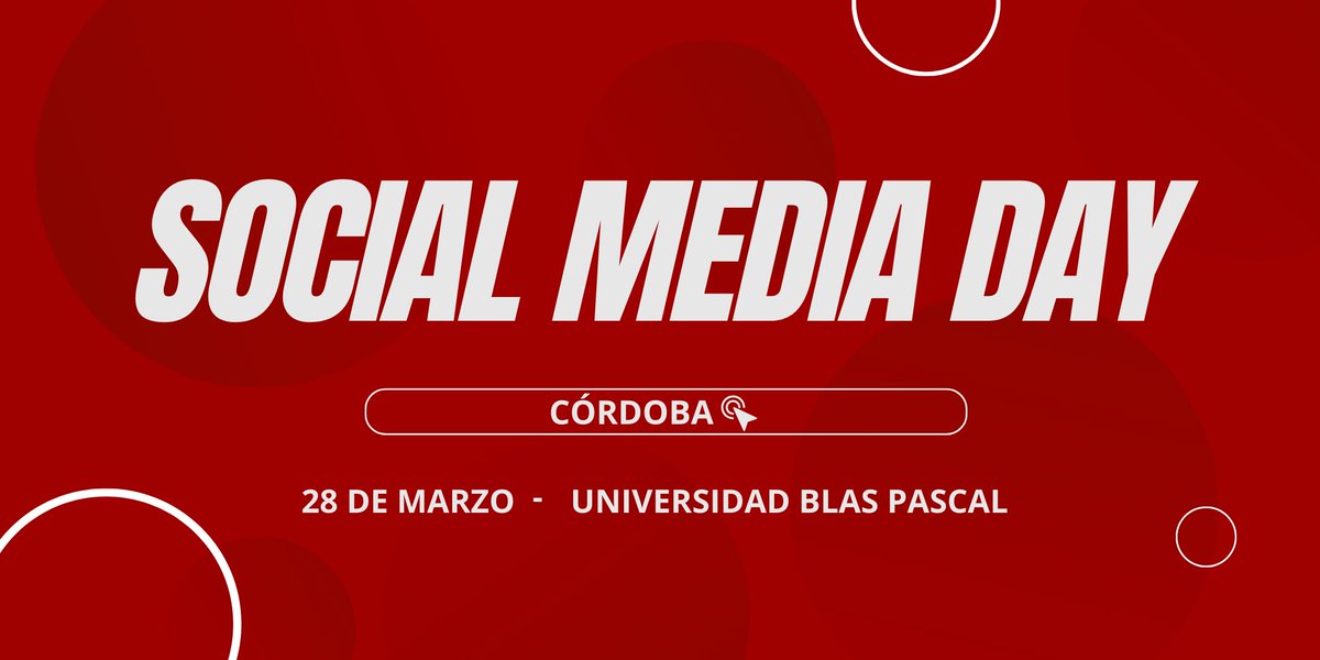 Mañana 28 de marzo nueva edición en Córdoba 

Presencial + Streaming + OnDemand 

Reserva tu lugar en smday.com.ar/cordoba