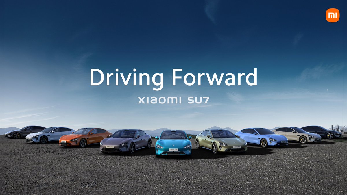 leijun's tweet photo. One year ago today, we launched Xiaomi SU7 in the domestic market while livestreaming the event globally. I'm so proud of what our team has achieved, and even more excited for the road ahead!⚡️ https://t.co/9wLh5yxzd2