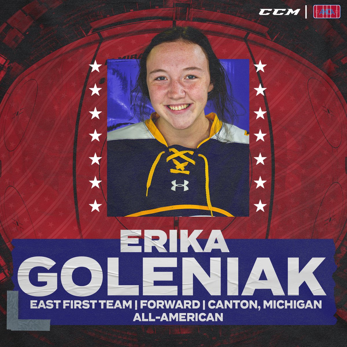 Goleniak Awarded CCM/AHCA Division III Women's Ice Hockey All-American Accolades

📰: tinyurl.com/24pyl642