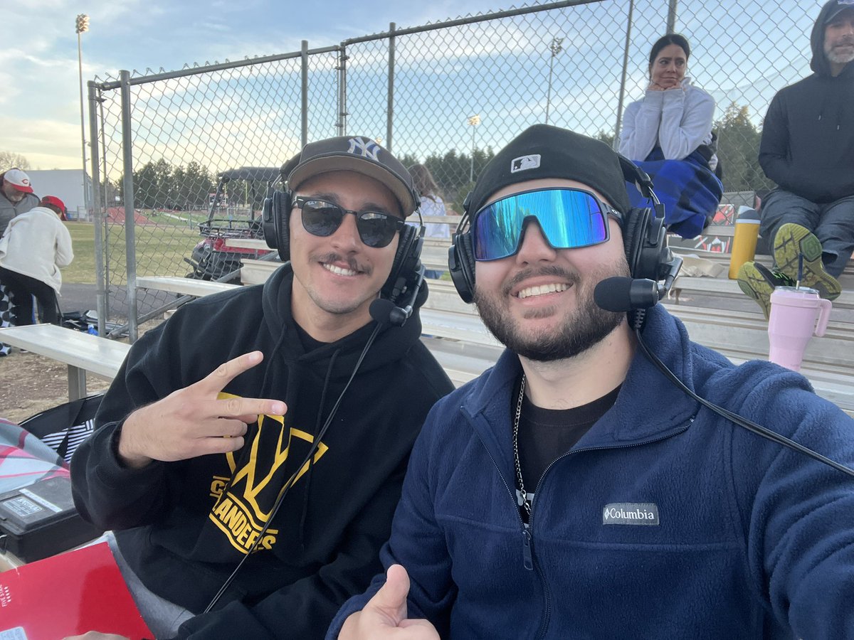 Had a great time teaming up with <a href="/CooperShestko04/">Cooper Shestko</a> on the headset for an exciting 4A Grand Canyon region baseball matchup between the Coconino Panthers and Prescott Badgers.