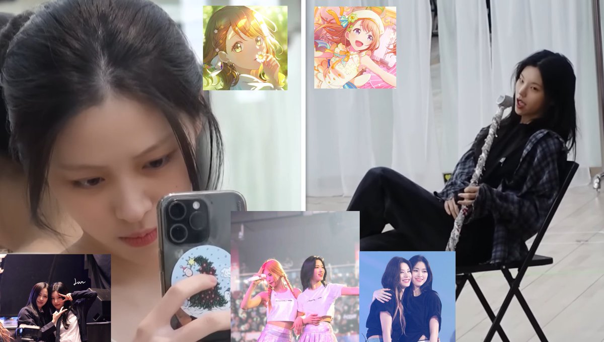 🍀: #minoriverse posting !!
[🌼💭]

wait hear me out... 🌼💭 as ryeji.. where 🌼 secretly records 💭 while she's practicing and when they're on stage, they will always be together and never let each other go.. ❌