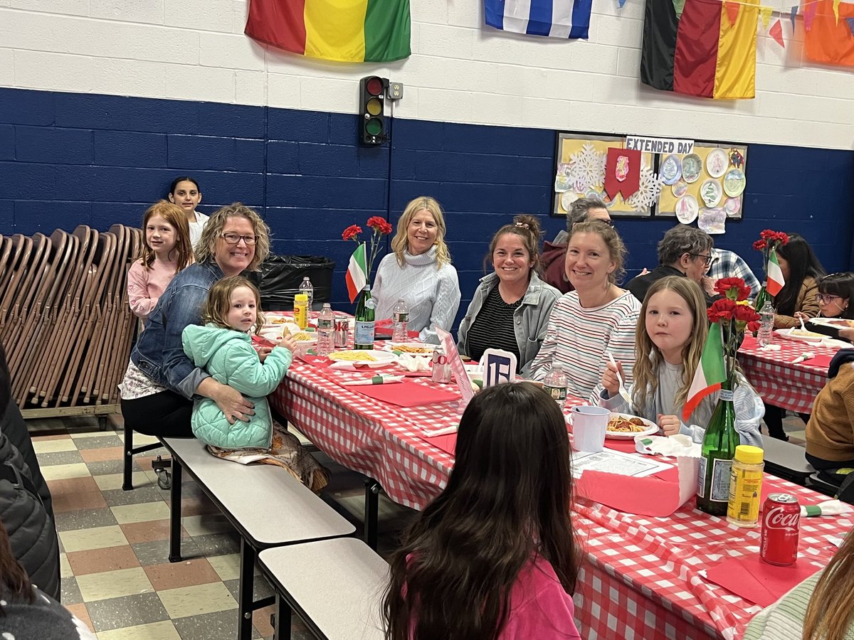 Night one of the Balch Italian Dinner and Multicultural Cafe was a great success! Grade four knocked it out of the park. Grade 5 tomorrow. Join us from 5:00-7:00 for pasta, salad, and dessert. #BeALearningChampionHere ⁦<a href="/NorwoodSchools/">NPS</a>⁩