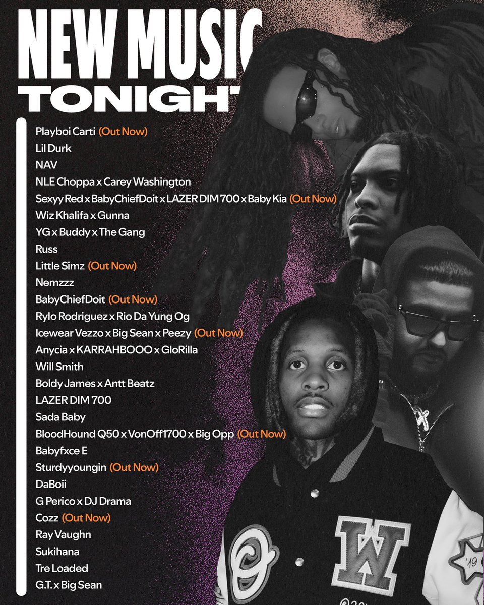 Who you listening to tonight?
