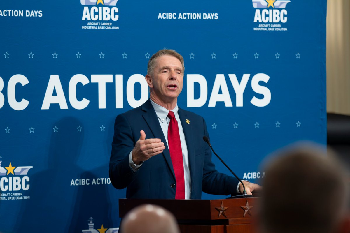 Aircraft Carrier Industrial Base Coalition (@acibc) on Twitter photo Thank you, Representative <a href="/RobWittman/">Rep. Rob Wittman</a> for your continued support of the aircraft carrier industrial base. Rep. Wittman delivered powerful remarks at this year’s #ACIBCActionDays, highlighting the critical role our suppliers play in advocating for the future of America’s defense Thank you, Representative <a href="/RobWittman/">Rep. Rob Wittman</a> for your continued support of the aircraft carrier industrial base. Rep. Wittman delivered powerful remarks at this year’s #ACIBCActionDays, highlighting the critical role our suppliers play in advocating for the future of America’s defense