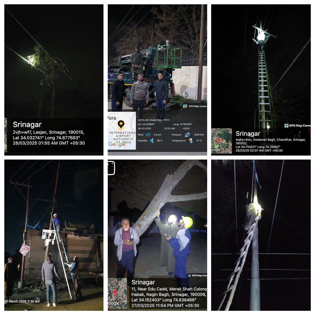 CHIEF ENGINEER, DISTRIBUTION, KPDCL(PDD) (@cekpdcl) on Twitter photo Restoration of power supply in affected areas is being carried out by KPDCL bravehearts .
<a href="/OfficeOfLGJandK/">Office of LG J&K</a> <a href="/OmarAbdullah/">Omar Abdullah</a> <a href="/nasirsogami/">Nasir Sogami</a> <a href="/kpdclofficial/">Official account of KPDCL</a> <a href="/ErAaquibSWDeva/">Er Aaquib S.W Deva</a> <a href="/diprjk/">Information & PR, J&K</a> <a href="/DivComKash/">Divisional Commissioner Kashmir</a> <a href="/GreaterKashmir/">Greater Kashmir</a> <a href="/RisingKashmir/">Rising Kashmir</a> Restoration of power supply in affected areas is being carried out by KPDCL bravehearts .
<a href="/OfficeOfLGJandK/">Office of LG J&K</a> <a href="/OmarAbdullah/">Omar Abdullah</a> <a href="/nasirsogami/">Nasir Sogami</a> <a href="/kpdclofficial/">Official account of KPDCL</a> <a href="/ErAaquibSWDeva/">Er Aaquib S.W Deva</a> <a href="/diprjk/">Information & PR, J&K</a> <a href="/DivComKash/">Divisional Commissioner Kashmir</a> <a href="/GreaterKashmir/">Greater Kashmir</a> <a href="/RisingKashmir/">Rising Kashmir</a>