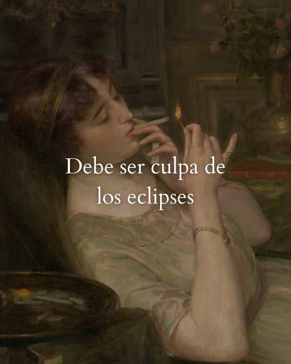 La excusa del mes✨️🪐