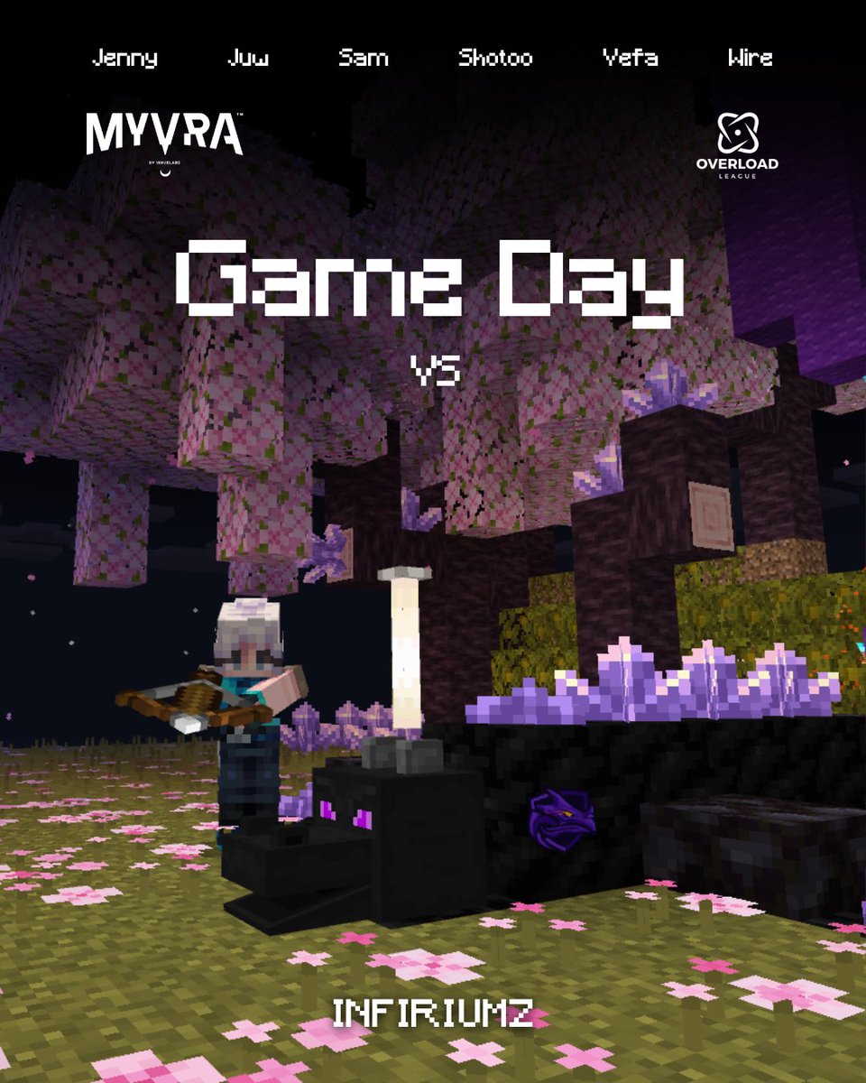 Myvraesports's tweet photo. ¡Hoy jugamos la semifinal en la #HexaLeague! 🏆
Nos enfrentamos de nuevo a los dragones de @InfiriumzGaming 🐉⚔️
7pm 🇲🇽 | 8pm 🇨🇴
https://t.co/8DfpIi5zq9
Nos vemos al ratito 🦭
#Maincra #SomosMyvra https://t.co/pFFcT0aH7X