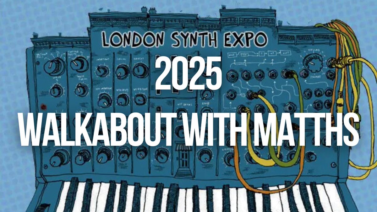 Take a walkabout at the London Synth and Pedal Expo with me #synth #pedal #expo #matths youtu.be/7eGdP3HbDC4?si…