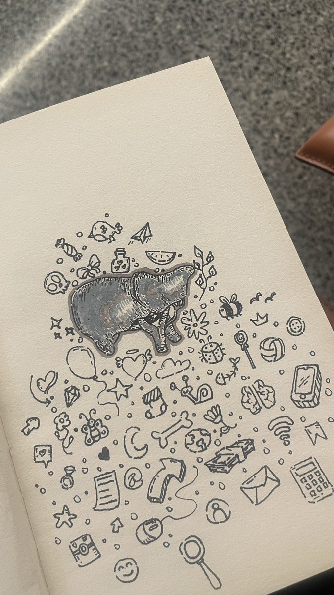 A page from my sketchbook!
