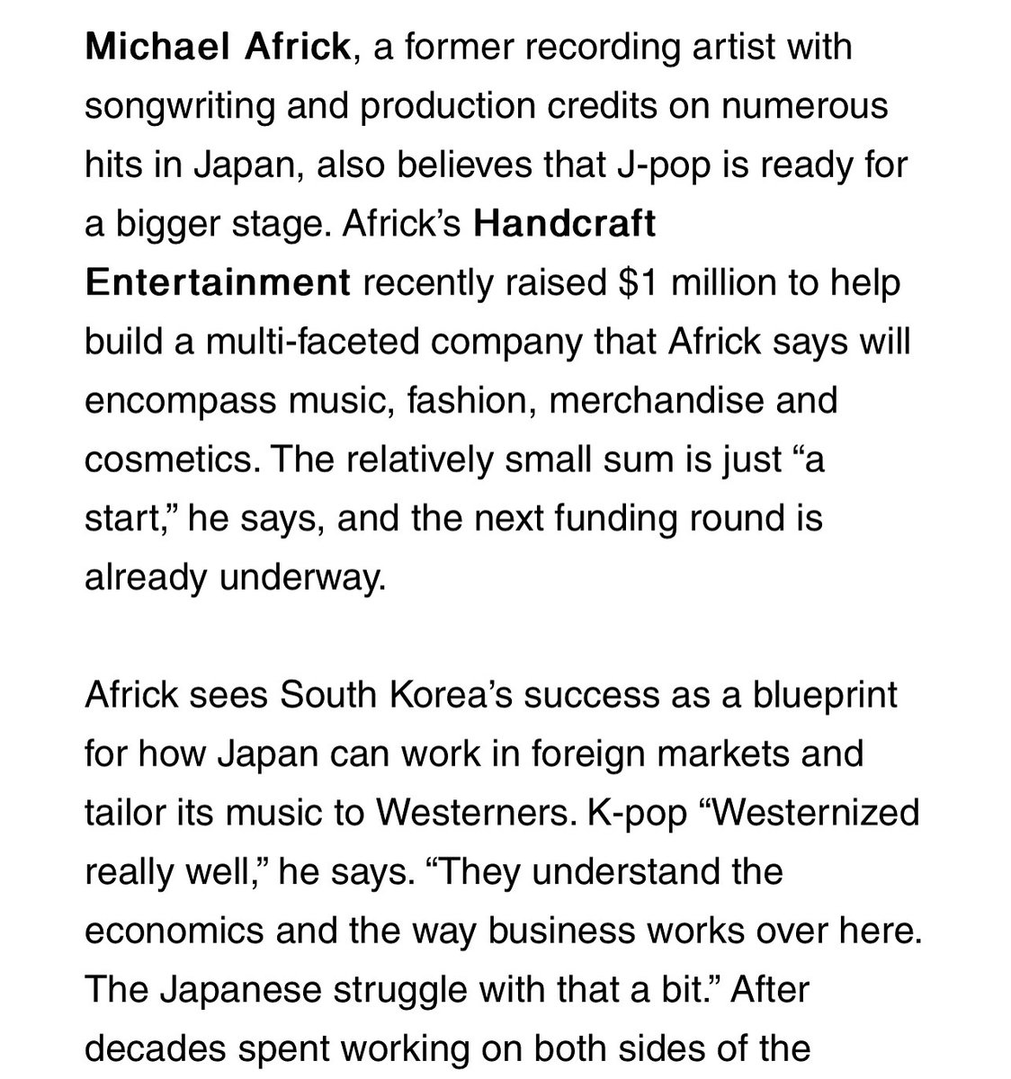 Michael Africk tweet media