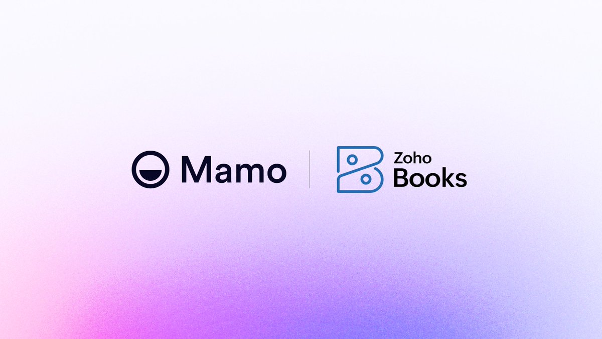 Mamo (@mamopay) on Twitter photo Mamo now connects directly to <a href="/ZohoBooks/">Zoho Books</a>! As with our other integrations, merchants can extract key information from Zoho, such as payment accounts, expense accounts, vendors, etc and sync their Mamo Card expenses with a click of a button! Mamo now connects directly to <a href="/ZohoBooks/">Zoho Books</a>! As with our other integrations, merchants can extract key information from Zoho, such as payment accounts, expense accounts, vendors, etc and sync their Mamo Card expenses with a click of a button!