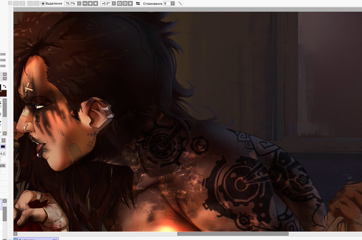 Alright, it's done. Gonna post full tomorrow, but for now lets see how much I can teaser this Pitfighter Vi. Lets pretend I post this crop for the first time. XD