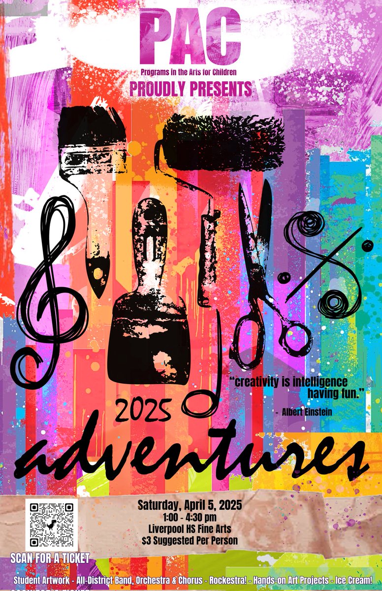 PAC (@pacliverpool) on Twitter photo Come on over to LHS and experience the amazing talent that we have here in the LCSD - Artwork from grades K-8, the All-District performing groups, Rockestra, hands on activities, and ice cream! Purchase tickets online or with cash at the door ($3 per person.) <a href="/LCSDFineArts/">LCSD Fine Arts</a> Come on over to LHS and experience the amazing talent that we have here in the LCSD - Artwork from grades K-8, the All-District performing groups, Rockestra, hands on activities, and ice cream! Purchase tickets online or with cash at the door ($3 per person.) <a href="/LCSDFineArts/">LCSD Fine Arts</a>