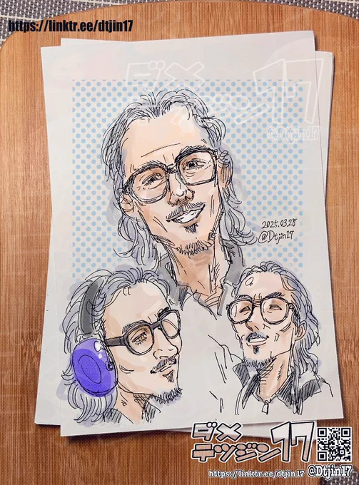 メキース代表 #おきらくがき #LaurentMekies 