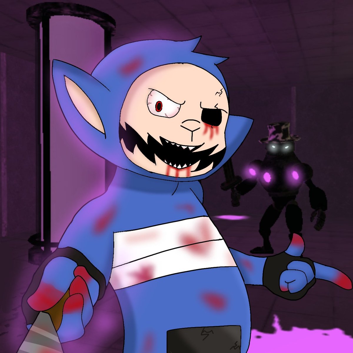 FTubby25170's tweet photo. Hi AM new #slendytubbiesfanart #slendytubbies3 #slendytubbiesoc https://t.co/guhFDk16yL