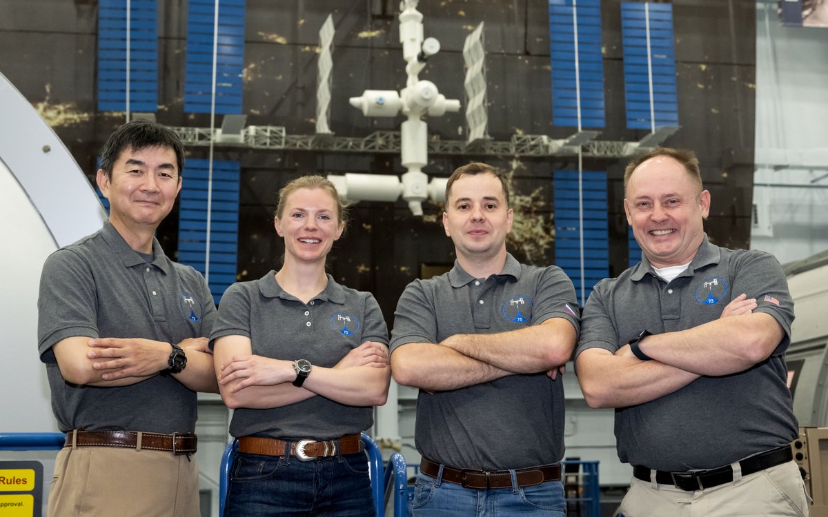 Commercial_Crew's tweet photo. As part of NASA’s SpaceX #Crew11 mission, four crew members from three space agencies will launch in the coming months to @Space_Station for a long-duration science expedition.

Launch is targeted for no earlier than July 2025.

More: https://t.co/mHM4RHI0KZ https://t.co/ZVdTYAdfjb