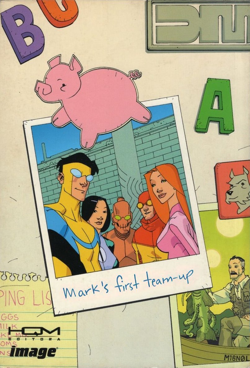 invincibleisms's tweet image. #invincible: family matters (2004) variant cover by cory walker and bill crabtree