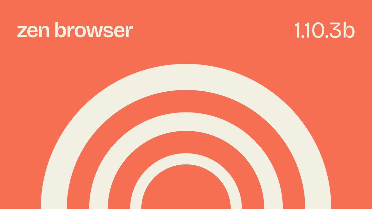 zen_browser's tweet photo. ⚠️1.10.3b contains a critical firefox security update which fixes a vulnerability in sandboxing.

Please update your browser asap!

Read more here https://t.co/tT1Kcyrpib

#ZenBrowser
