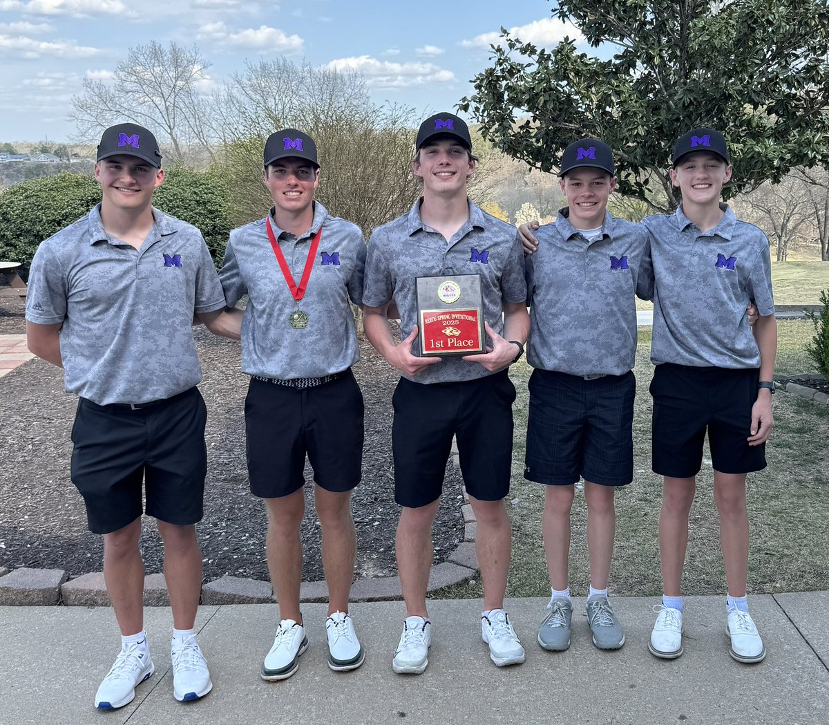 MonettGolf's tweet photo. The Cubs won the Reeds Spring Invitational at Pointe Royale today with a great score of 310! Jaxon Bailey led the way with 67(-3) for 1st place! Great way to start the season Cubs! @MonettAthletics @OzarksOzone @KODESports @MonettSports @MonettHigh https://t.co/Fp2huEdx1k