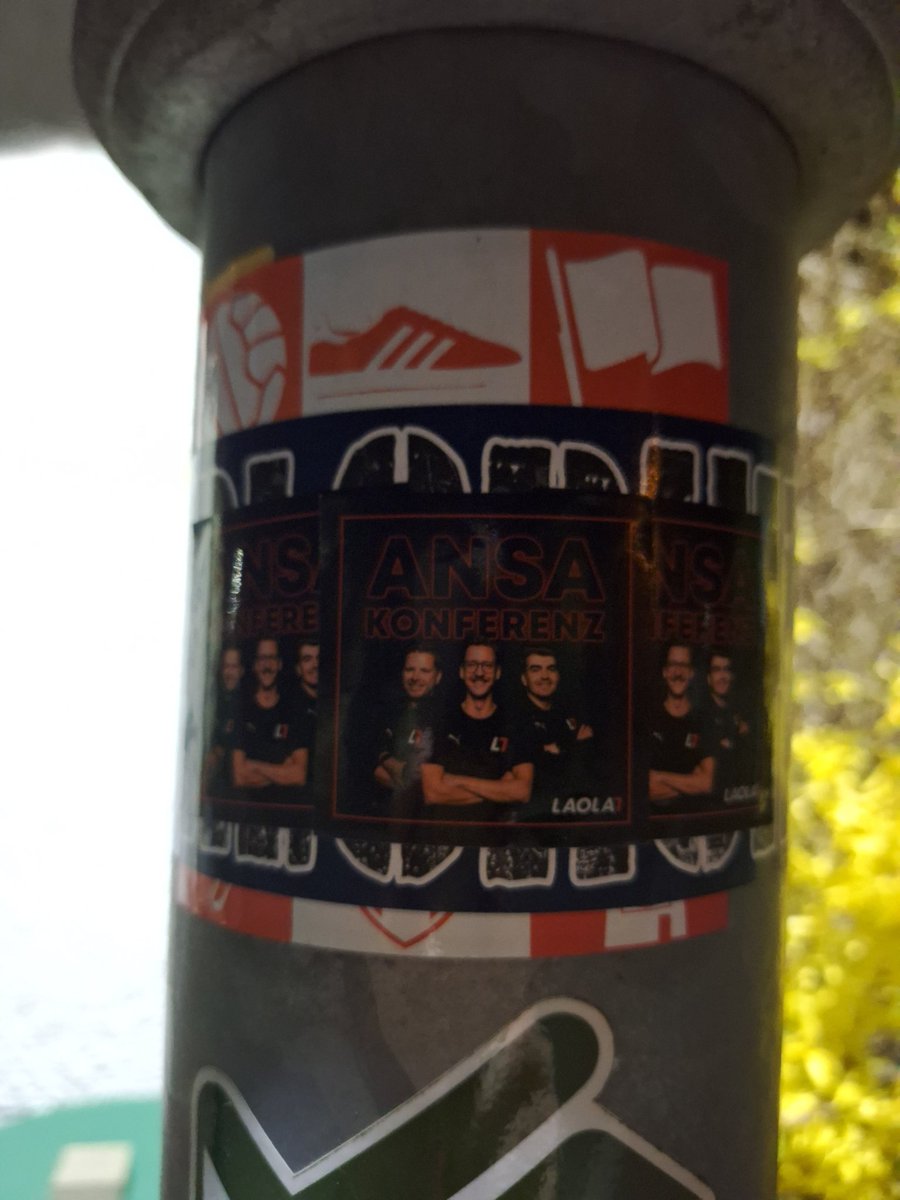 Die Bundesligisten überklebt,  da sieht man ,was mit da #Ansakonferens
#LigaAns geht💯🖼🎬📡

Leibnitz 📍🗺

Next stop Graz🧭📍💯