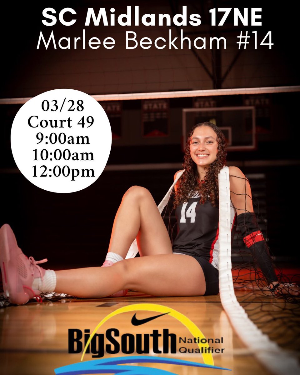 marleebeckhamvb's tweet photo. Day 1 Big South Schedule 
@BigSouthGA #BigSouth2025
@vball_fan_ @vbconnection @CVBTransfers @VolleyballFanFL https://t.co/llbNEdhW4G
