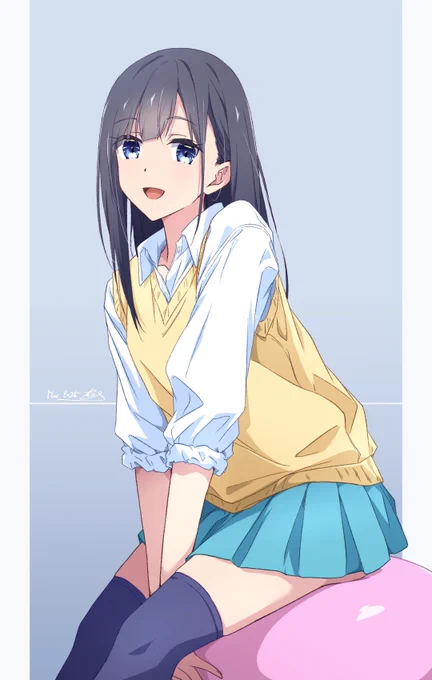 【金曜日の誰でもないガール】もないちゃん×栄明中学高等学校制服コス #誰でもないガール 