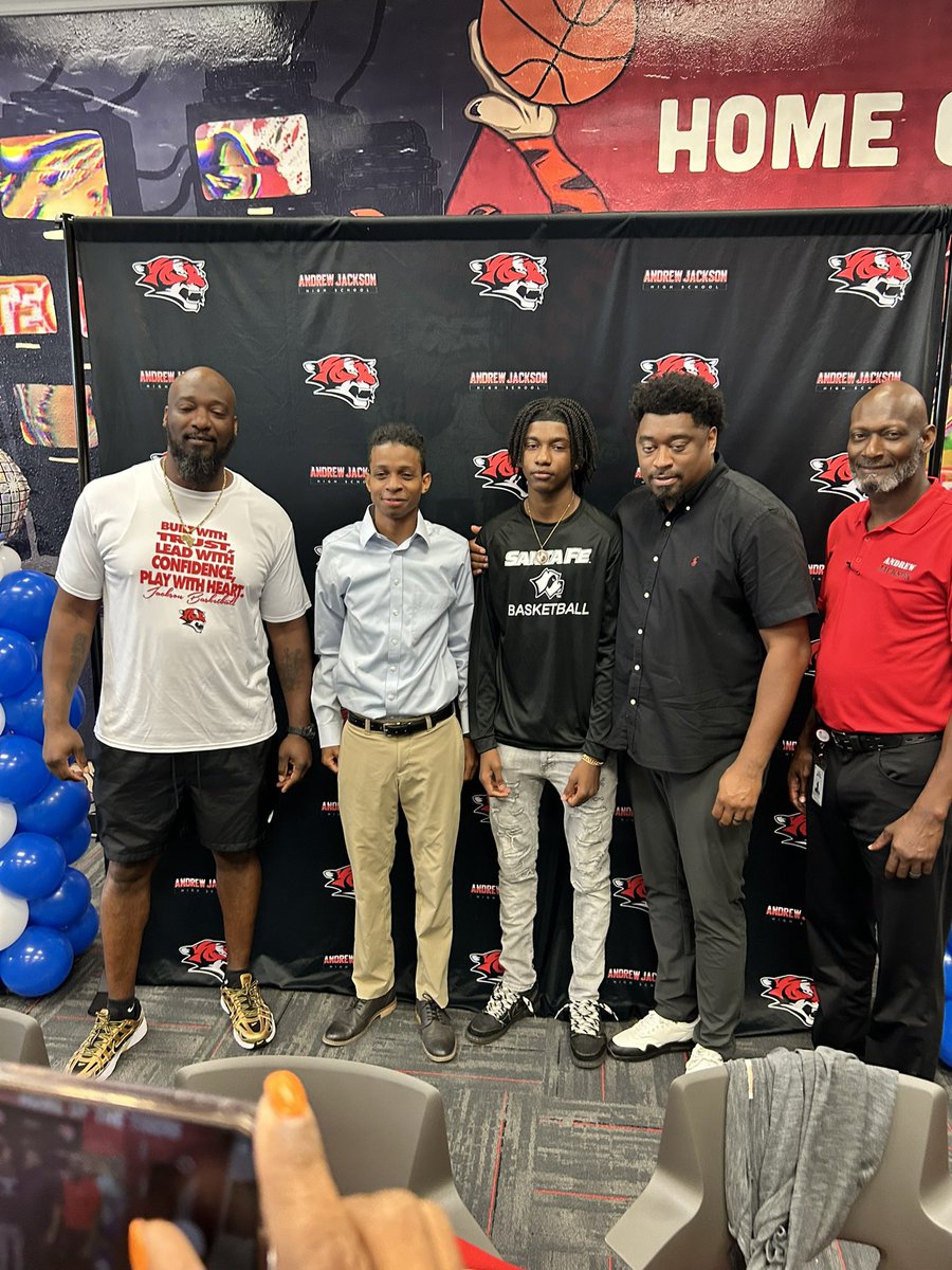 AJHS Tigers Athletics (@a4jaxtigers) on Twitter photo Congratulations to <a href="/JahariSimmmons/">Jahari Simmons</a> on signing with Santa Fe college to further his academic and basketball career! <a href="/SFsaintsMBB/">Santa Fe Saints Men’s Basketball</a> you got a good one! #MainStreetProduct🏀 #TheTigerExperience🐅 Congratulations to <a href="/JahariSimmmons/">Jahari Simmons</a> on signing with Santa Fe college to further his academic and basketball career! <a href="/SFsaintsMBB/">Santa Fe Saints Men’s Basketball</a> you got a good one! #MainStreetProduct🏀 #TheTigerExperience🐅
