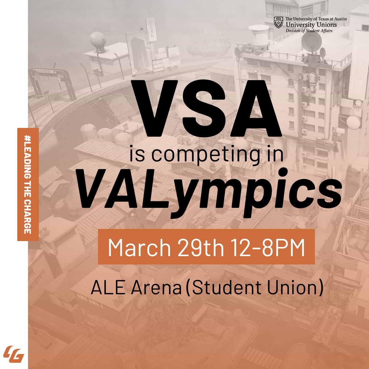 Tune in TOMORROW to VALympics and support your org (not all teams showcased)! Stay tuned to our Instagram story for updates during the event tomorrow.