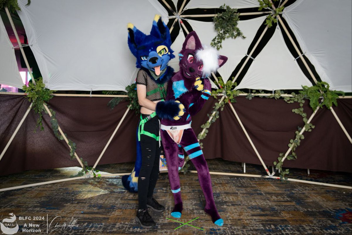 From BLFC's after dark rave!

The zipper behind the jock was wide open