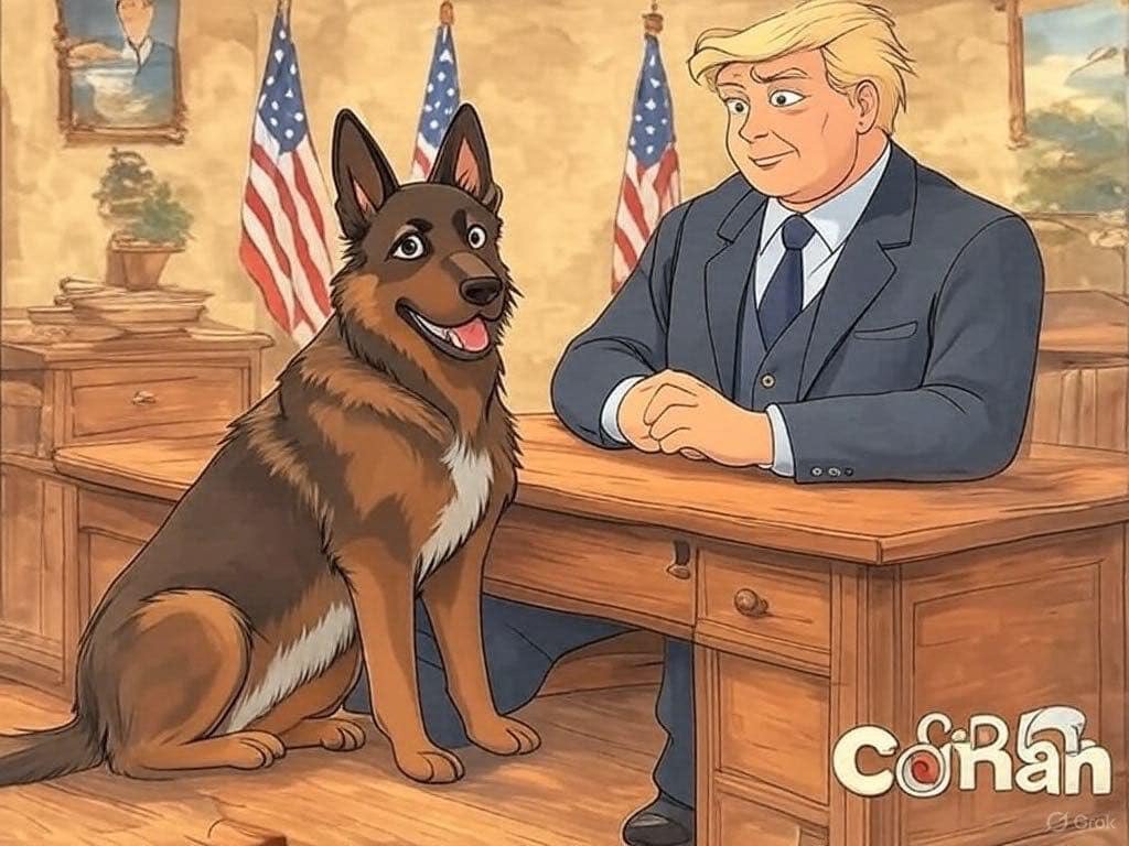 AlexBlurry15's tweet photo. @culebalde Wanna be the president with GHIBLI ART https://t.co/KlohRvuIUC