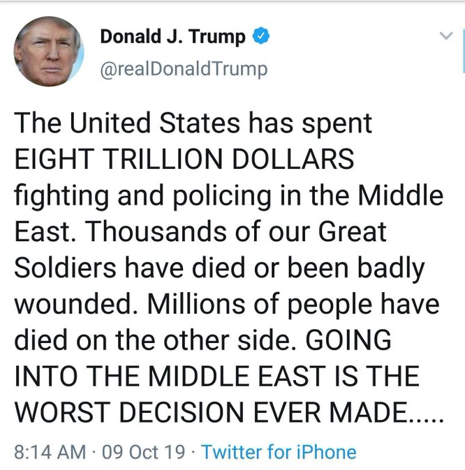 shome2000's tweet photo. @DonaldJTrumpJr This is the President I voted for. 
WHAT HAPPENED TO THIS PRESIDENT? https://t.co/SbsopMHUCA