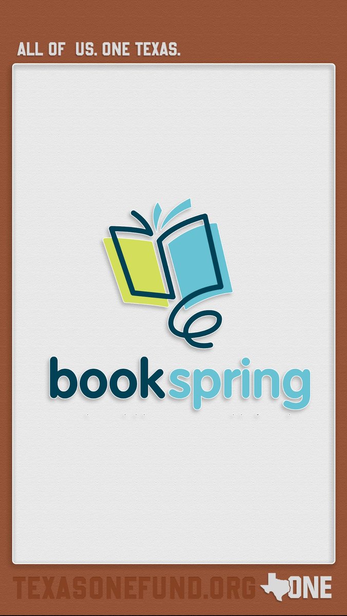 If you enjoy books, please donate today to this amazing nonprofit book spring at bit.ly/3WmOOkX <a href="/bookspringatx/">BookSpring</a> @TexasOneFund