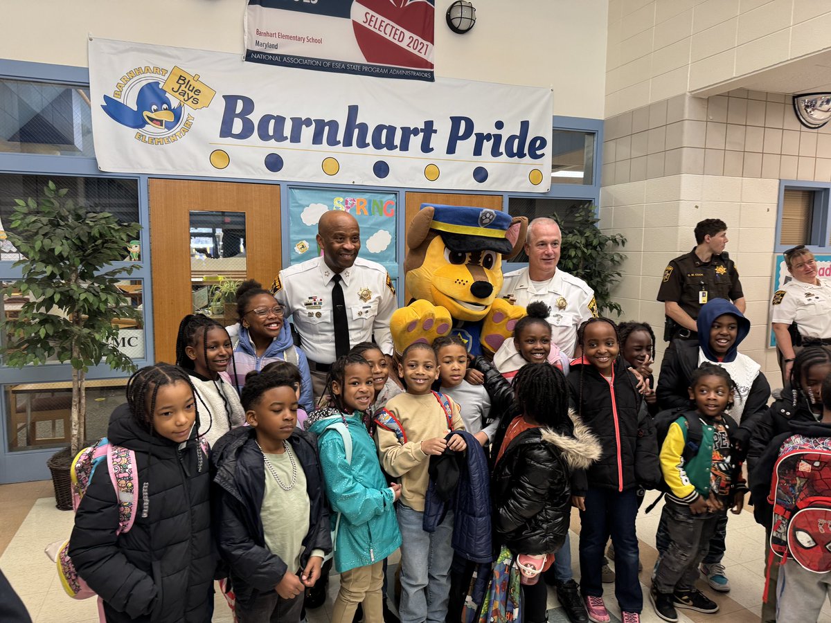 Barnhart Elementary (@cpbarnhartes) on Twitter photo Thank you to Sheriff Berry and <a href="/CCSOMD/">Charles Co Sheriff</a> for visiting us this morning with your favorite K-9! <a href="/CCPS/">Charles County Public Schools</a> Thank you to Sheriff Berry and <a href="/CCSOMD/">Charles Co Sheriff</a> for visiting us this morning with your favorite K-9! <a href="/CCPS/">Charles County Public Schools</a>