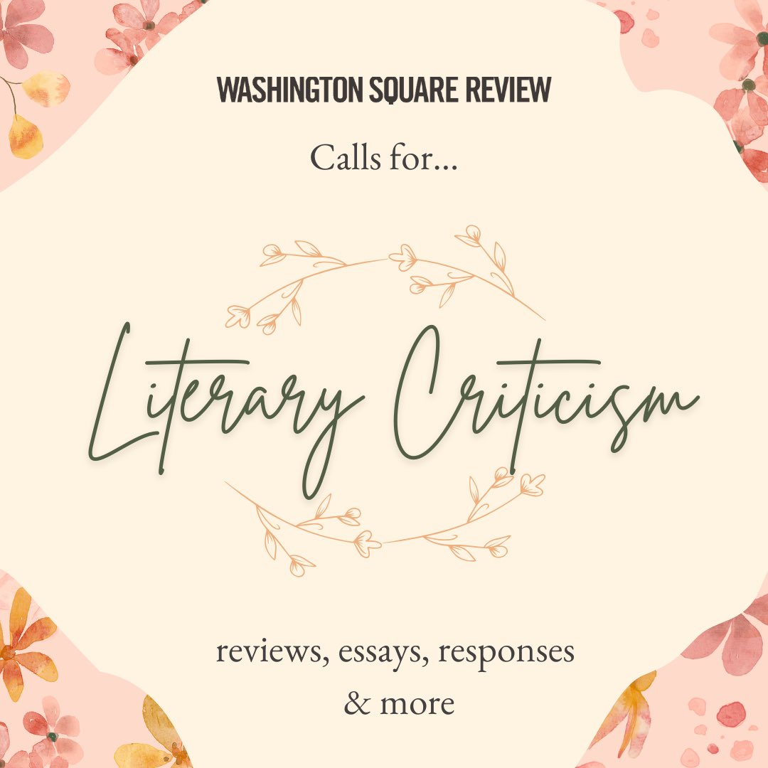 Washington Square Review tweet media