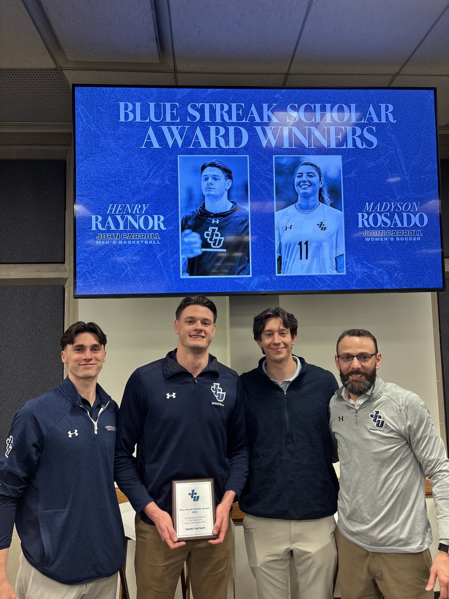 Congrats to these outstanding student/athletes. No question that they will set the world on fire. They invested in themselves and it certainly will pay off!