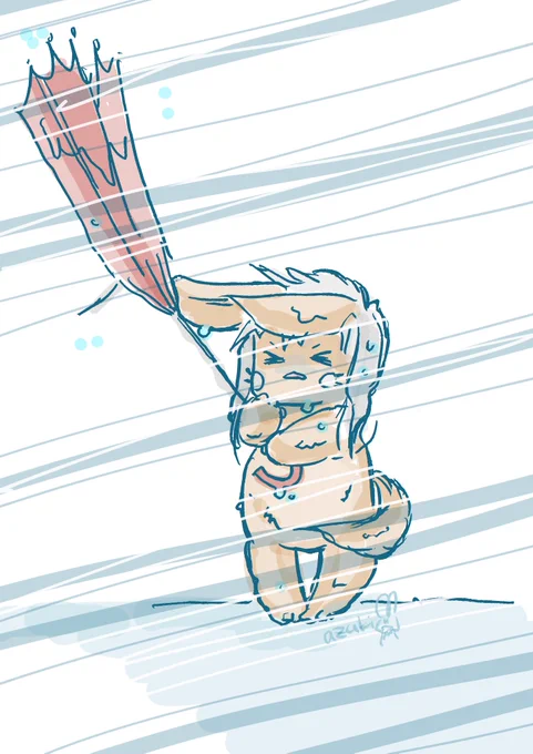 あめですねぇ....(止んでくれ....)#メイドインアビス 
