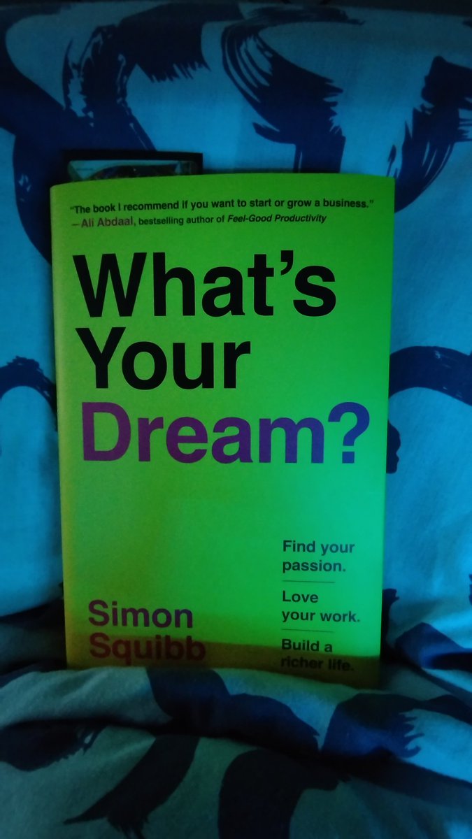 rodkuzminsjitsu's tweet photo. I finally got @simonsquibb book. So excited to start reading this book and learn how to chase my own dream. #WhatsYourDream #SimonSquibb https://t.co/sa2txgGOa3