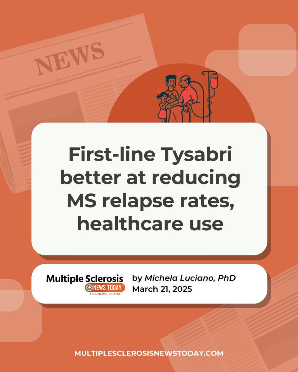 While patients who switched to the therapy later saw significant improvements, those who received it as a first-line treatment tended to have even greater benefits. bit.ly/4iyEHBV 

#MS #MultipleSclerosis #MSResearch #MSNews #MSTreatment