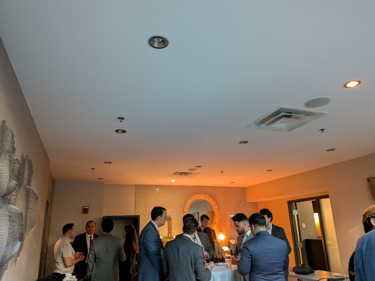 kprgrl3's tweet image. President @minervies networking at the @LatinoSurgery event! @WomenSurgeons @SocSurgOnc @loyolasurg_dept #SSO2025