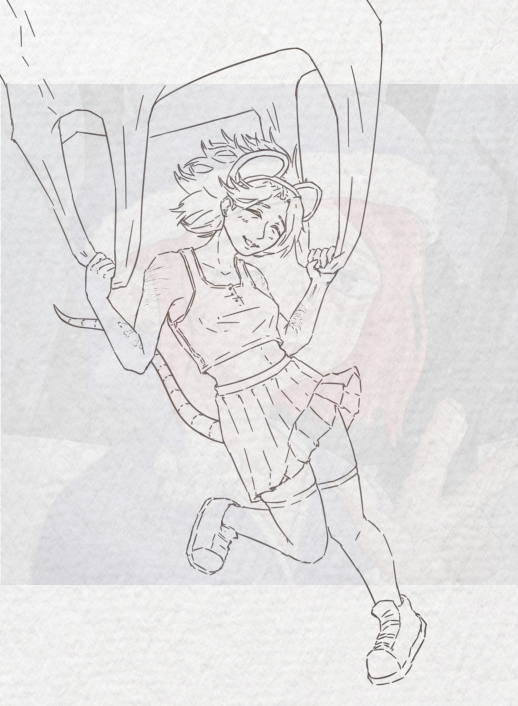 SkyFox653's tweet photo. developing another emotion of joy
/
Here I am, in the guise of a mouse, descending on a package that serves as my parachute! >:3
\
#artwork #sketchart #AnimeArt #drawing #commissionsopen #digitalart https://t.co/5N0PCX1YJb