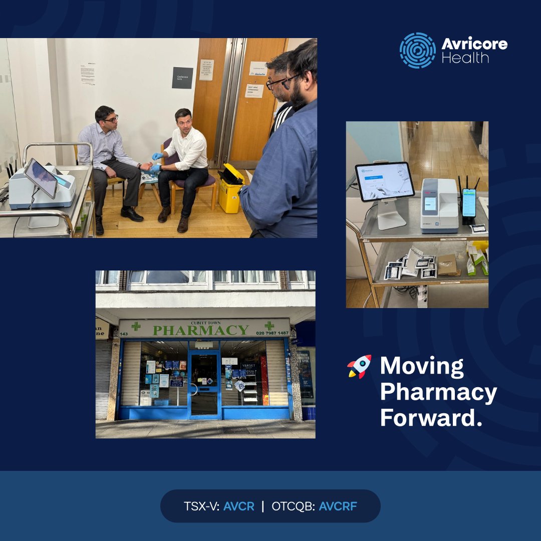 Looking back on the beginning of the year—momentum is building in NE London as we work to empower local pharmacies in pharmacy-led proactive care with the help of HealthTab. More exciting things to come!

Learn more about our mission: avricore.com $AVCR #tsxv