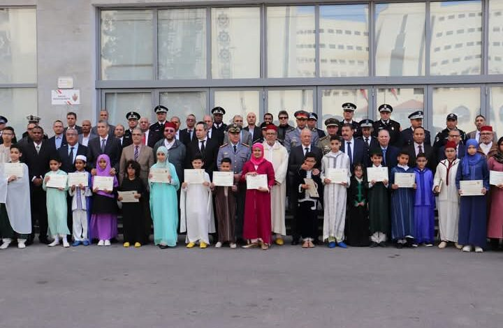 نظمت ولاية أمن الدار البيضاء، يومه الخميس مسابقة في حفظ وترتيل وتجويد القرآن الكريم، بمناسبة إحياء ذكرى ليلة القدر المباركة.
🤲🙏👮‍♂️🇲🇦👮‍♀️🙏🤲
