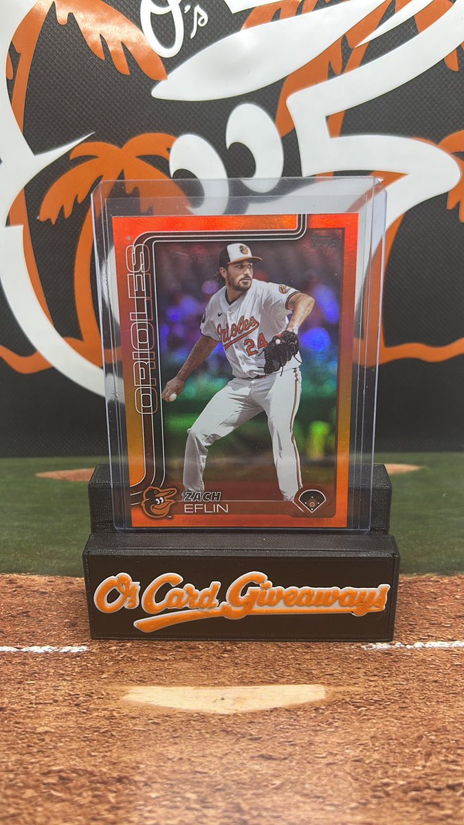 OsCardGiveAways's tweet image. Orioles win!! I think Eflins performance today was overshadowed by all the homeruns 😂😂😂

LIKE, retweet and follow! I’ll select one lucky follower to receive this Zach Eflin (12/25) card tomorrow around 6PM EST! #Birdland