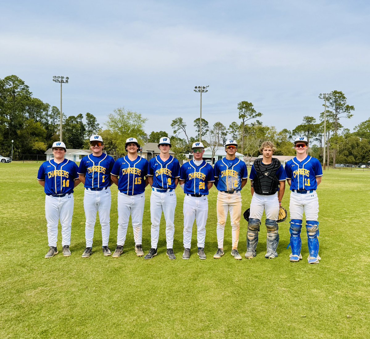 Westview went 4-0 this week in the Gulf Coast Classic, and throwing out five runners in four games from behind the plate wasn’t too bad at all! I'm  grateful for the opportunity. ⚾⚾⚾⚾⚾