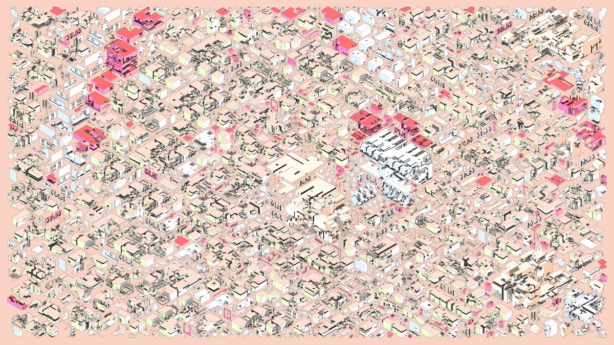 FrederikDeFruyt's tweet image. Added 4 very large (huge) @wblut artworks to my rodeo.club collection
1. Lost in repetition, 250322
2. The archive of forgotten thought, 250323
3. Blush response, 250403
4. Untold stories I, 250325
🔗rodeo.club/@wblut/posts